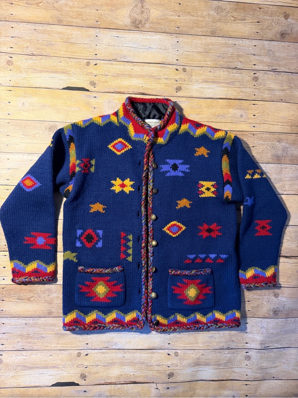 Vintage Wool Aztec Jacket